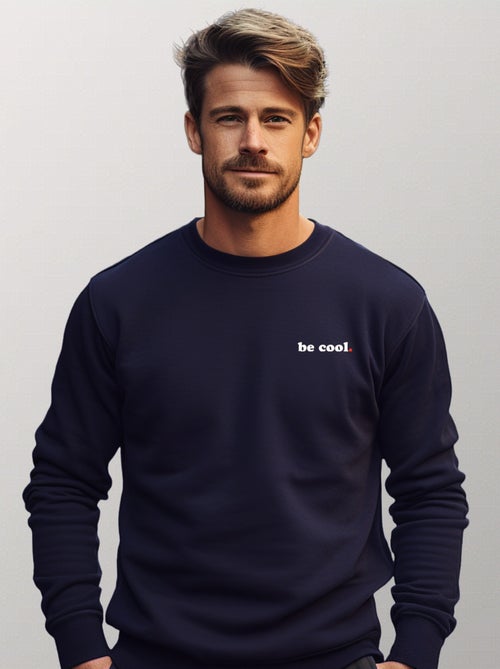 Sudadera Hombre - BE COOL CŒUR - Kiabi