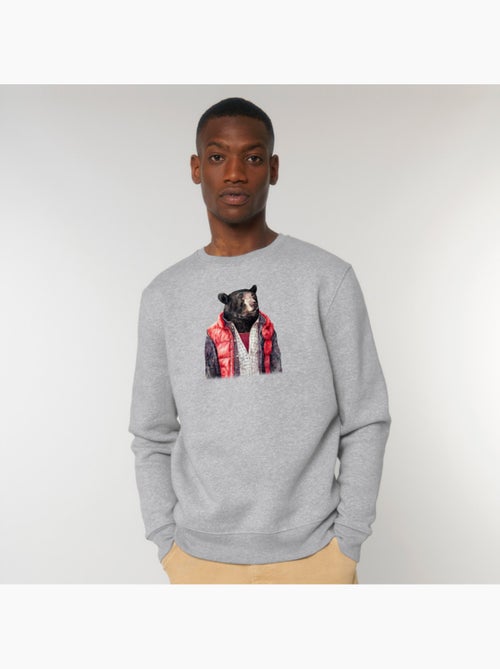 Sudadera Hombre - BLACK BEAR - Kiabi Sudadera Hombre - BLACK BEAR - Kiabi