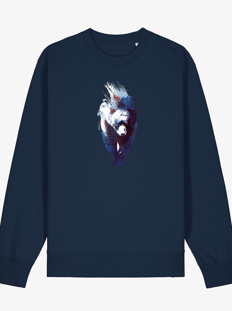 Sudadera Hombre - BLUE BEAR Azul marino - Kiabi