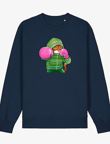 Sudadera Hombre - BOXING CAT GINGER