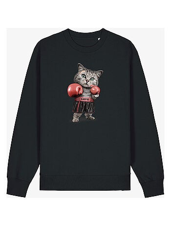 Sudadera Hombre - BOXING CAT
