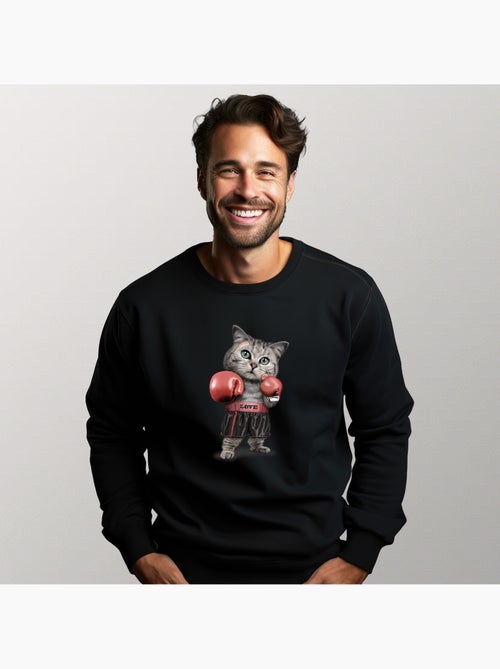 Sudadera Hombre - BOXING CAT - Kiabi