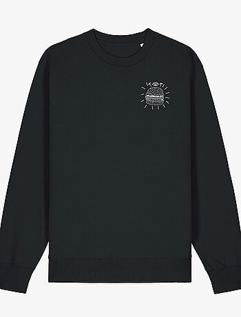 Sudadera Hombre - BURGER PUNK CŒUR