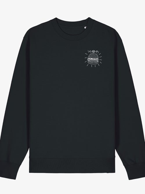 Sudadera Hombre - BURGER PUNK CŒUR - Kiabi
