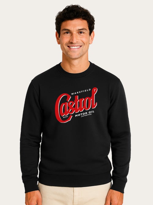 Sudadera Hombre - CASTROL REGISTERED LOGO - Kiabi Sudadera Hombre - CASTROL REGISTERED LOGO - Kiabi