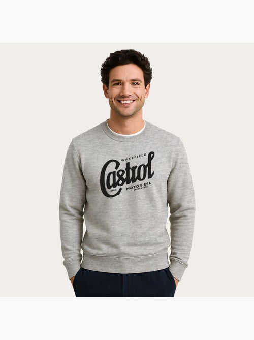 Sudadera Hombre - CASTROL REGISTERED SCRIPT - Kiabi Sudadera Hombre - CASTROL REGISTERED SCRIPT - Kiabi