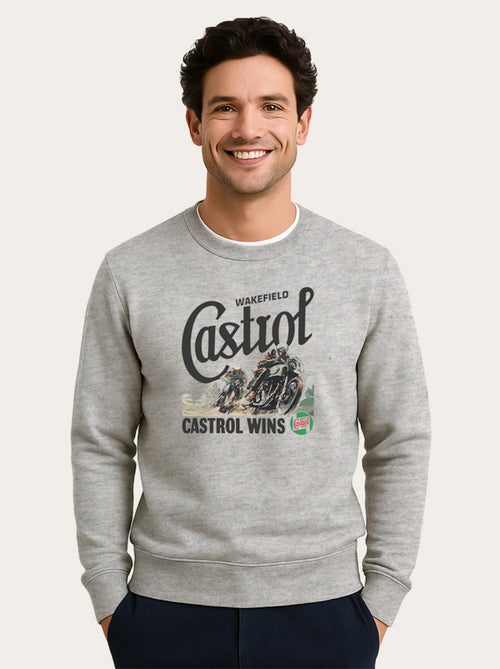 Sudadera Hombre - CASTROL WINS - Kiabi Sudadera Hombre - CASTROL WINS - Kiabi