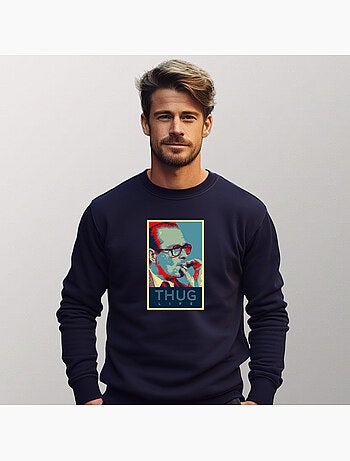 Sudadera Hombre - CHIRAC THUG LIFE