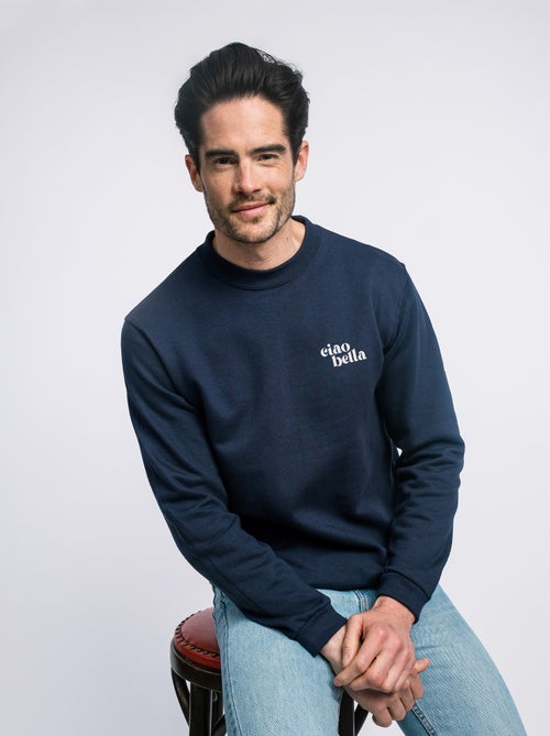 Sudadera Hombre - CIAO BELLA CŒUR - Kiabi Sudadera Hombre - CIAO BELLA CŒUR - Kiabi
