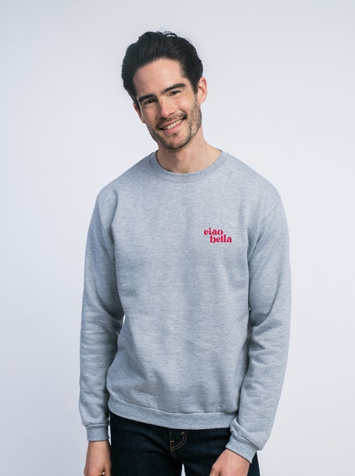 Sudadera Hombre - CIAO BELLA CŒUR - Kiabi Sudadera Hombre - CIAO BELLA CŒUR - Kiabi