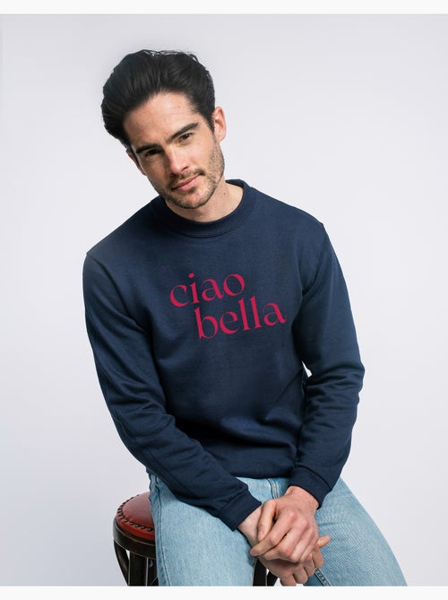 Sudadera Hombre - CIAO BELLA MPT - Kiabi Sudadera Hombre - CIAO BELLA MPT - Kiabi