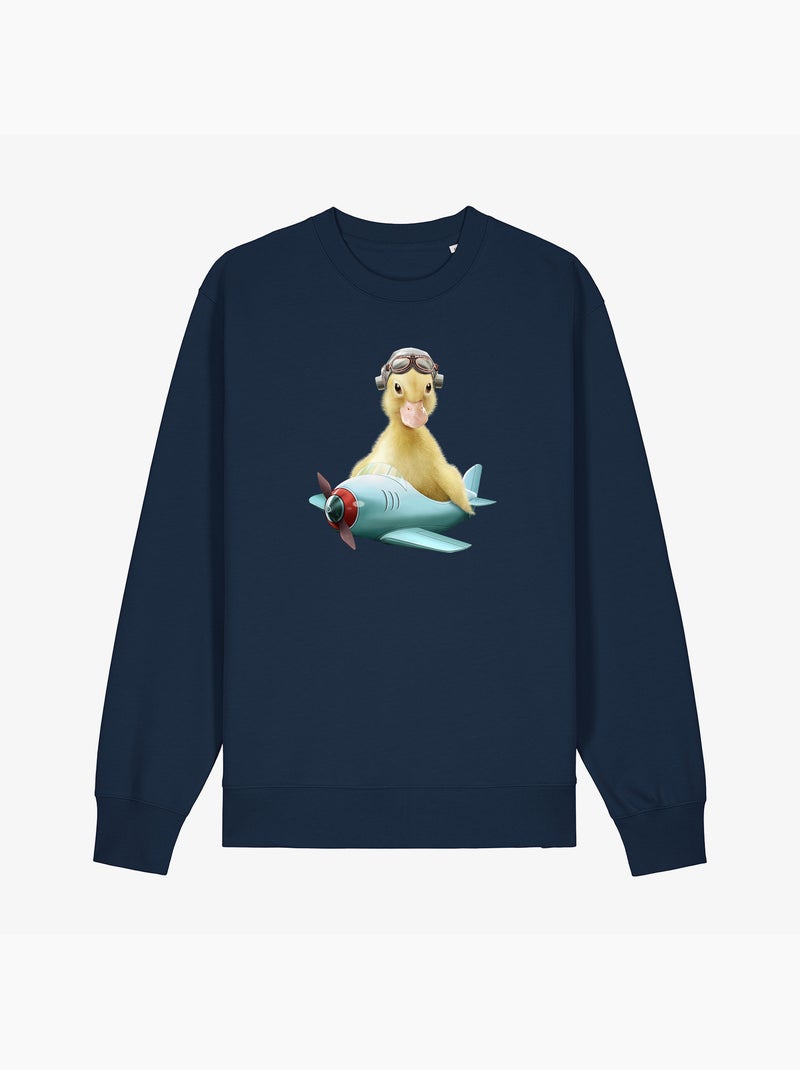 Sudadera Hombre - DUCK PILOT Azul marino - Kiabi