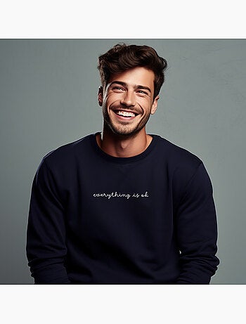 Sudadera Hombre - EVERYTHING IS OK