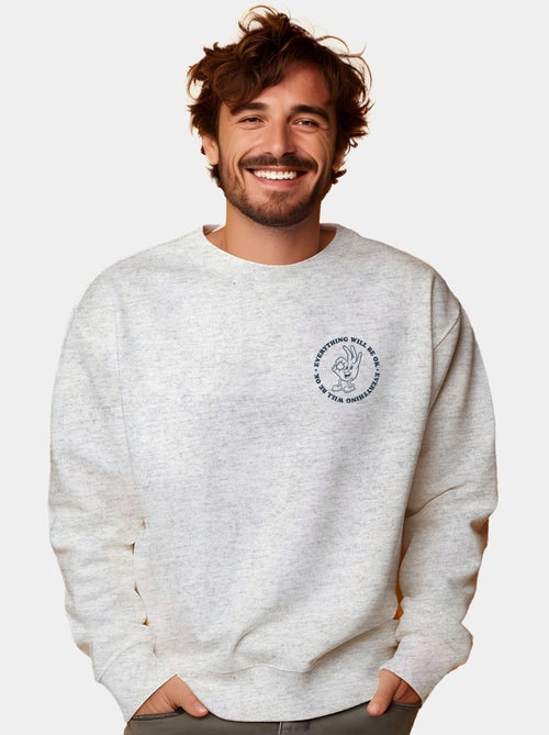 Sudadera Hombre - EVERYTHING WILL BE OK - Kiabi