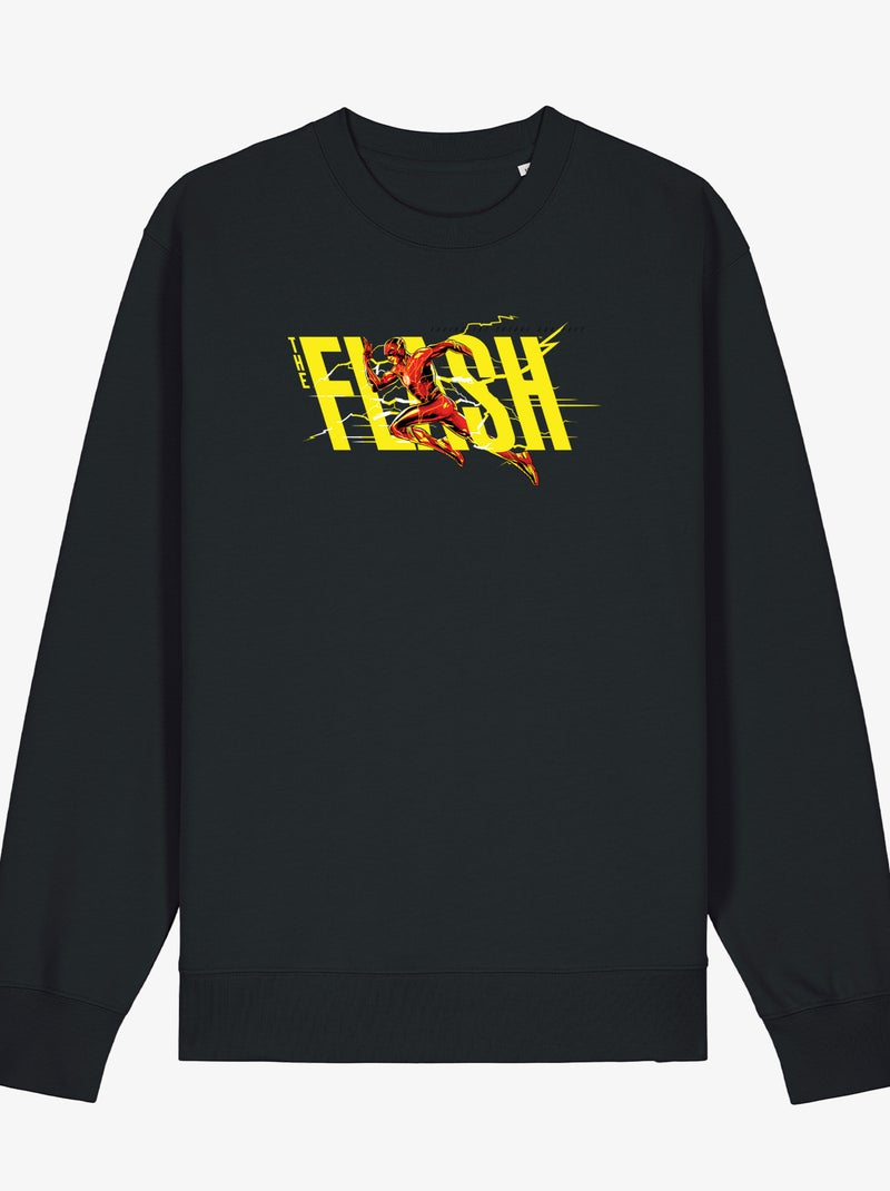 Sudadera Hombre - FLASH YELLOW SAVING THE FUTURE AND PAST Negro - Kiabi