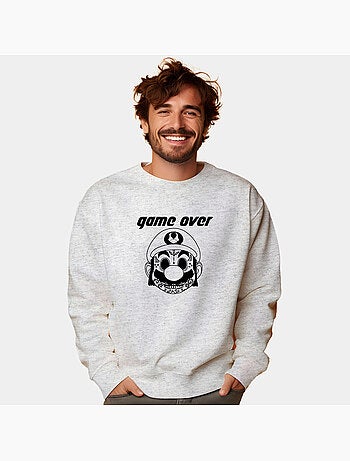 Sudadera Hombre - GAME OVER MARIO