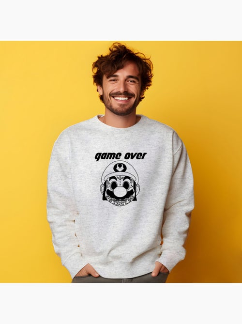 Sudadera Hombre - GAME OVER MARIO - Kiabi