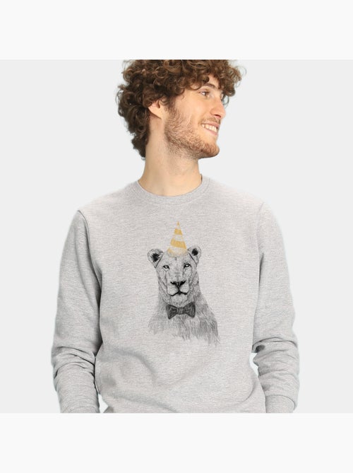Sudadera Hombre - GET THE PARTY STARTED - Kiabi Sudadera Hombre - GET THE PARTY STARTED - Kiabi
