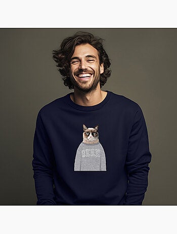 Sudadera Hombre - GRUMPY CAT