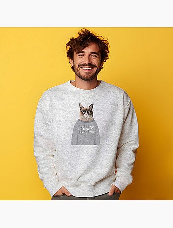 Sudadera Hombre - GRUMPY CAT