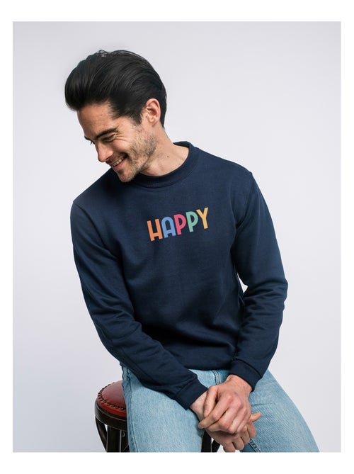 Sudadera Hombre - HAPPY COLORÉ - Kiabi Sudadera Hombre - HAPPY COLORÉ - Kiabi