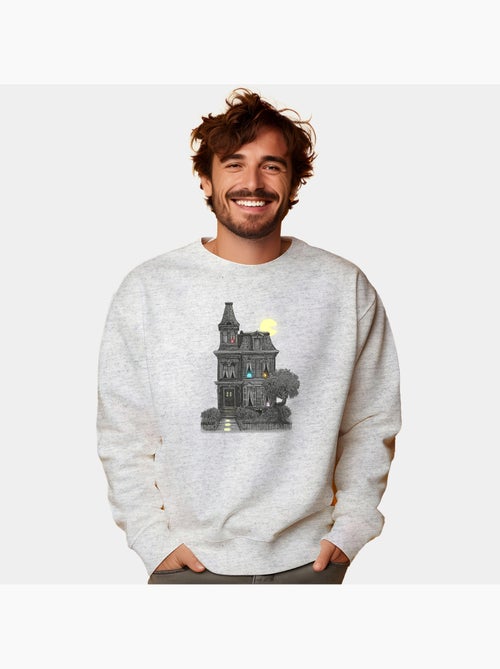 Sudadera Hombre - HAUNTED BY THE 80'S - Kiabi Sudadera Hombre - HAUNTED BY THE 80'S - Kiabi