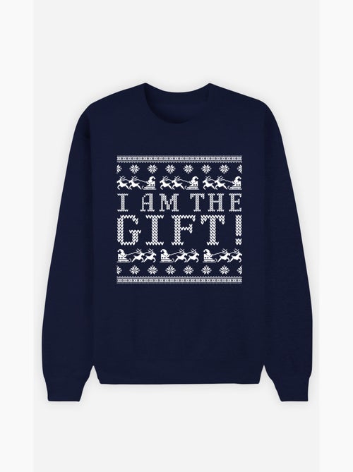 Sudadera Hombre - I AM THE GIFT - Kiabi Sudadera Hombre - I AM THE GIFT - Kiabi