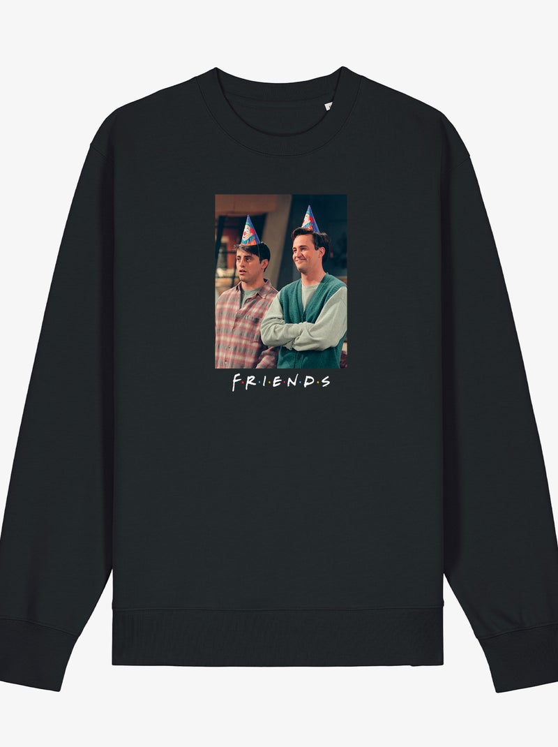 Sudadera Hombre - JOEY & CHANDLER Negro - Kiabi