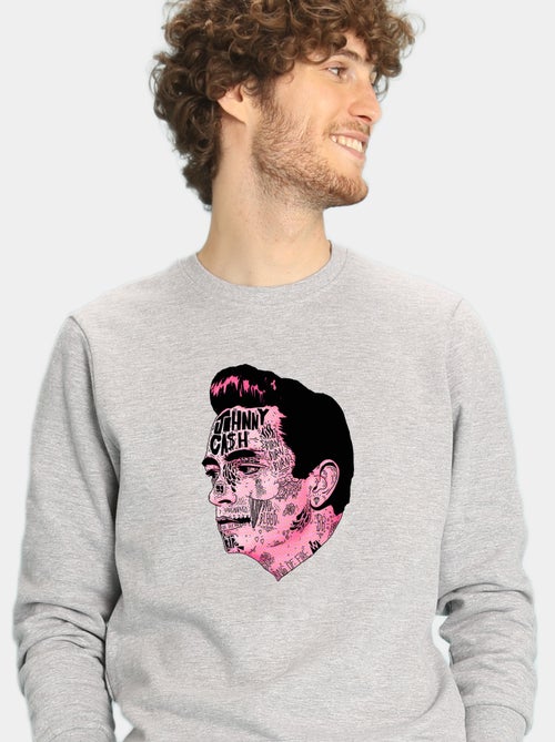 Sudadera Hombre - JOHNNY CASH - Kiabi