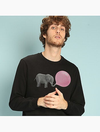 Sudadera Hombre - JUMBO BUBBLE GUM