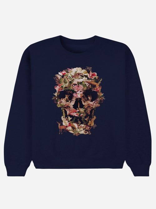 Sudadera Hombre - JUNGLE SKULL - Kiabi