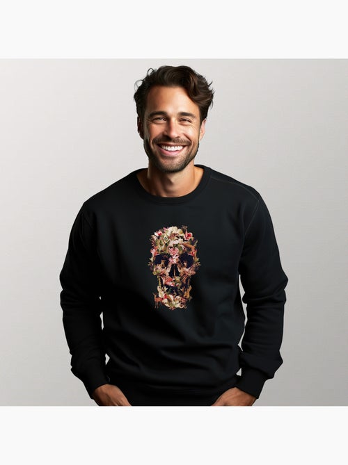 Sudadera Hombre - JUNGLE SKULL - Kiabi