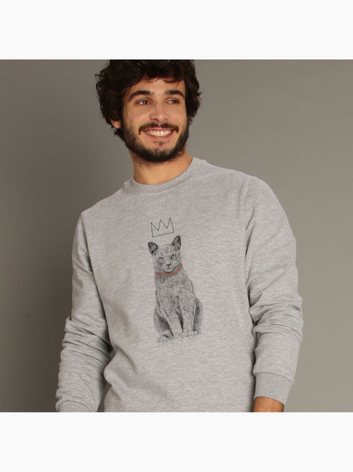 Sudadera Hombre - KING OF EVERYTHING - Kiabi Sudadera Hombre - KING OF EVERYTHING - Kiabi