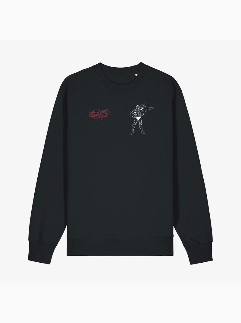 Sudadera Hombre - KKRASH SUPERMAN Negro - Kiabi