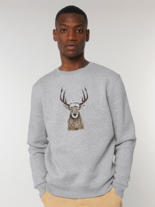 Sudadera Hombre - LET'S GO OUTSIDE - Kiabi