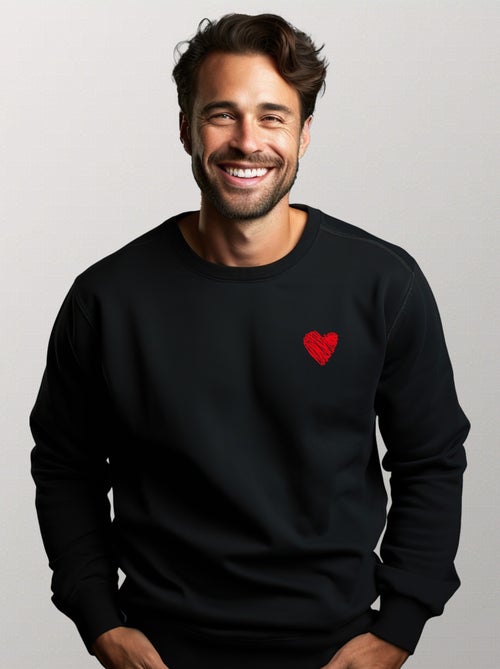 Sudadera Hombre - LITTLE HEART - Kiabi