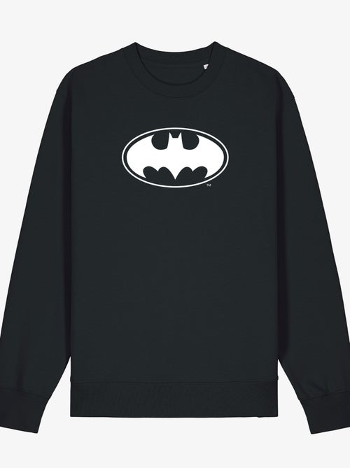 Sudadera Hombre - LOGO BATMAN WHITE - Kiabi Sudadera Hombre - LOGO BATMAN WHITE - Kiabi