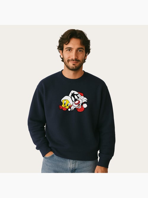 Sudadera Hombre - LOONEY TUNES SYLVESTER AND TWEETY - Kiabi Sudadera Hombre - LOONEY TUNES SYLVESTER AND TWEETY - Kiabi