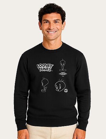 Sudadera Hombre - LOONEY TUNES TWEETY 80TH OUTLINE