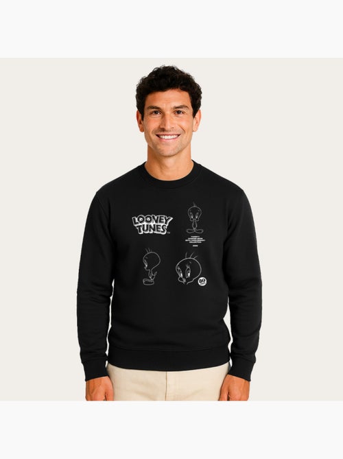 Sudadera Hombre - LOONEY TUNES TWEETY 80TH OUTLINE - Kiabi Sudadera Hombre - LOONEY TUNES TWEETY 80TH OUTLINE - Kiabi