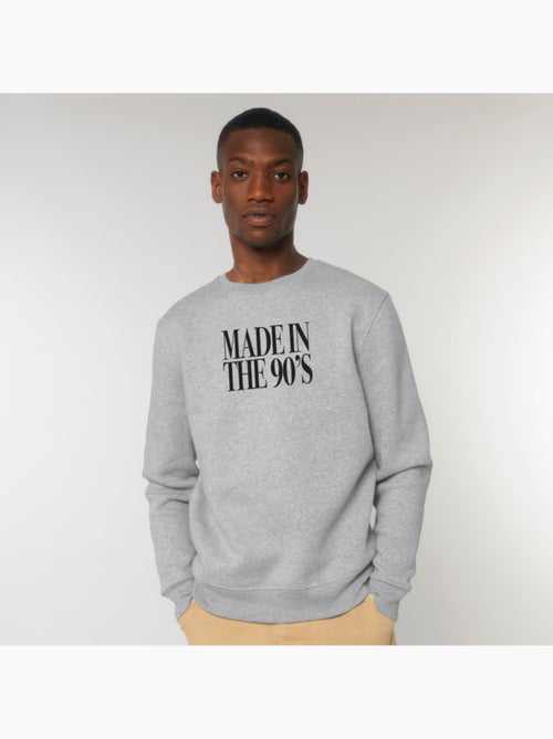 Sudadera Hombre - MADE IN THE 90 S - Kiabi Sudadera Hombre - MADE IN THE 90 S - Kiabi