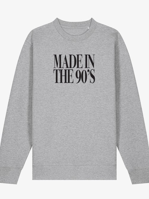 Sudadera Hombre - MADE IN THE 90 S - Kiabi Sudadera Hombre - MADE IN THE 90 S - Kiabi