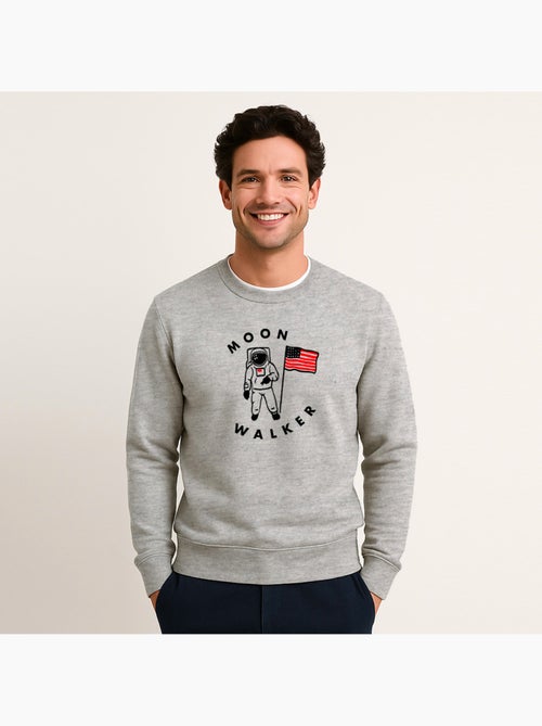 Sudadera Hombre - MOON WALKER - Kiabi Sudadera Hombre - MOON WALKER - Kiabi