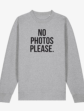 Sudadera Hombre - NO PHOTOS PLEASE