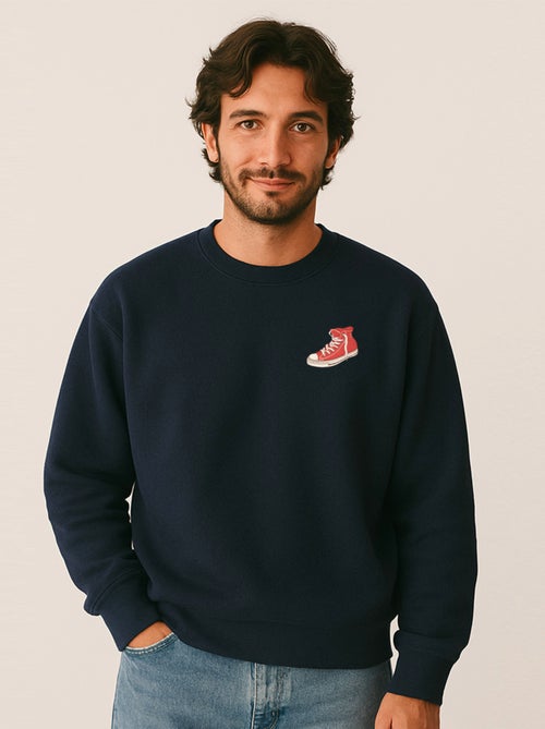 Sudadera Hombre - OLD SCHOOL COEUR - Kiabi Sudadera Hombre - OLD SCHOOL COEUR - Kiabi