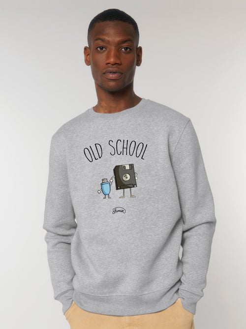 Sudadera Hombre - OLD SCHOOL - Kiabi Sudadera Hombre - OLD SCHOOL - Kiabi