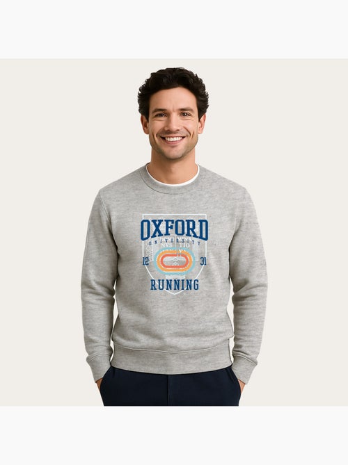 Sudadera Hombre - OXFORD UNIVERSITE RUNNING - Kiabi Sudadera Hombre - OXFORD UNIVERSITE RUNNING - Kiabi