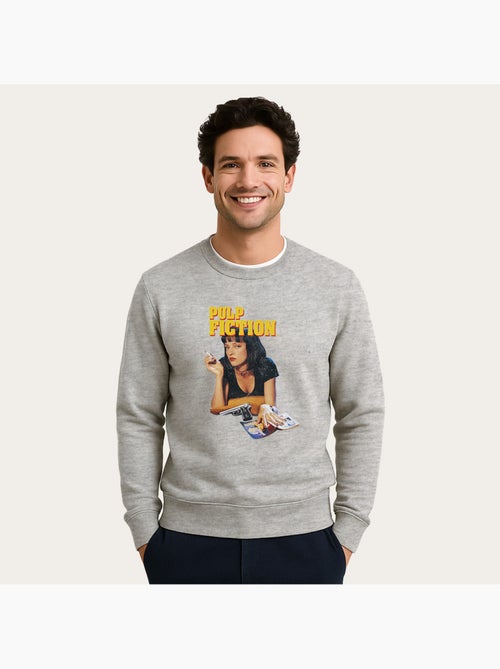Sudadera Hombre - PULP FICTION VINTAGE MIA WALLACE - Kiabi Sudadera Hombre - PULP FICTION VINTAGE MIA WALLACE - Kiabi