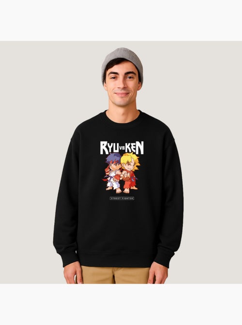 Sudadera Hombre - RYU VS KEN STREET FIGHTER - Kiabi Sudadera Hombre - RYU VS KEN STREET FIGHTER - Kiabi