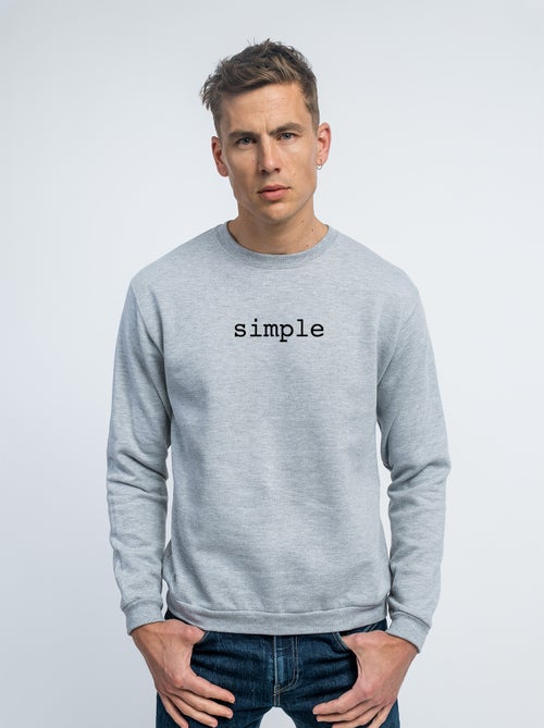 Sudadera Hombre - SIMPLE - Kiabi